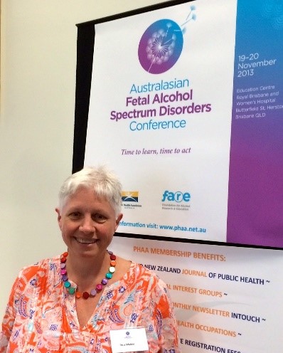 At the First Australian FASD conference in Brisbane, 2014